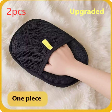 Pet Hair Remover Glove – Deshedding & Grooming Mitt for Dogs, Cats & Rabbits | Petdom Australia