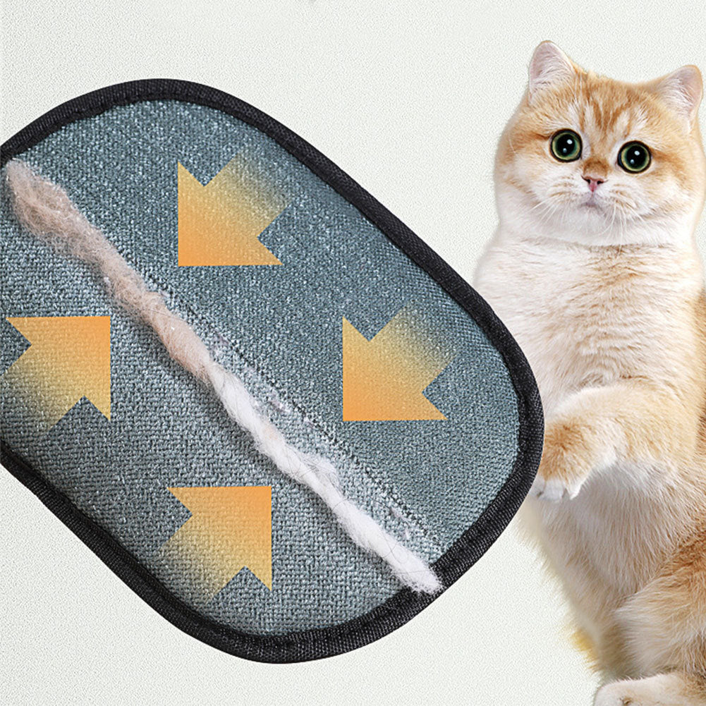 Pet Hair Remover Glove – Deshedding & Grooming Mitt for Dogs, Cats & Rabbits | Petdom Australia