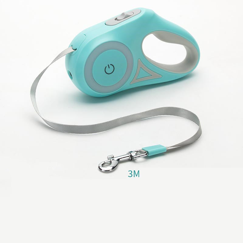 Petdom Australia Retractable Dog Leash with Matching Collar – Automatic One-Button Brake