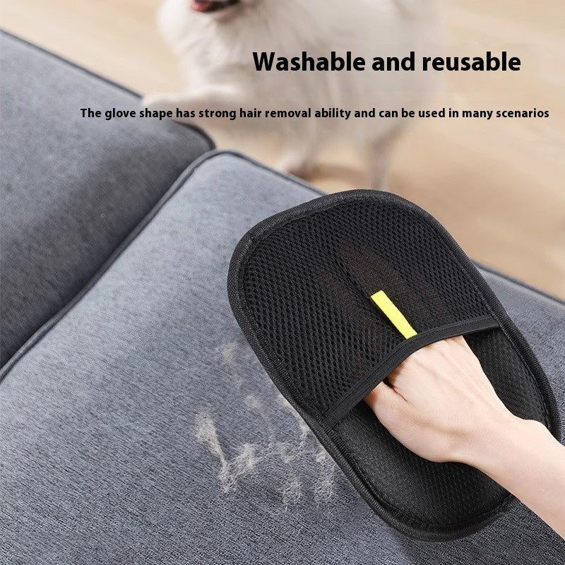 Pet Hair Remover Glove – Deshedding & Grooming Mitt for Dogs, Cats & Rabbits | Petdom Australia